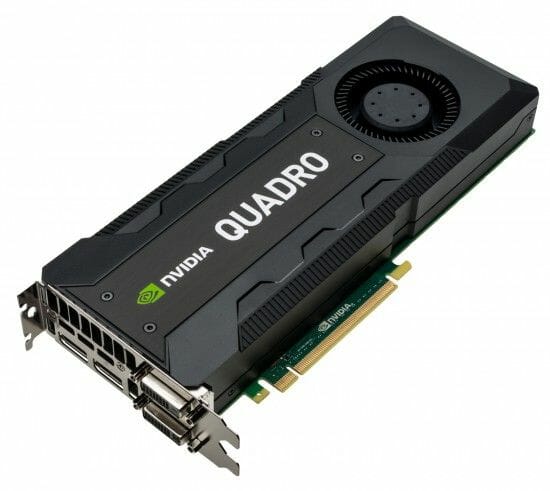 1 Nvidia Quadro K5200