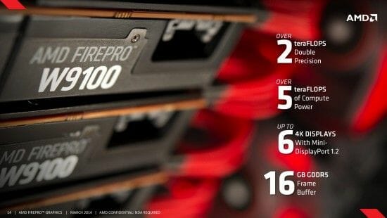 3 AMD FirePro W9100 features