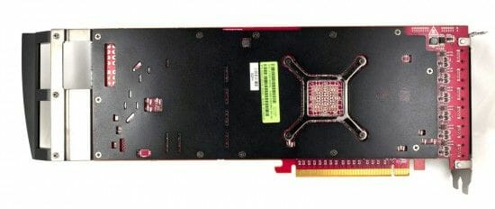 6 AMD FirePro W9100 metallic plate